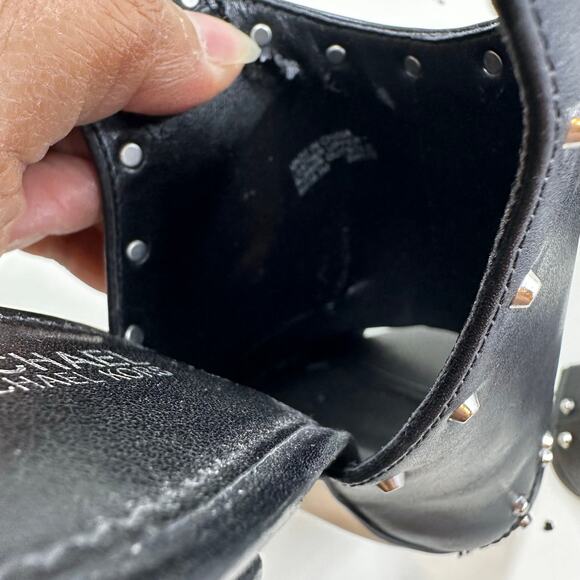 Michael Kors Studded Slingback Block Heels Size 8 NWOB (Read) - Picture 6 of 6